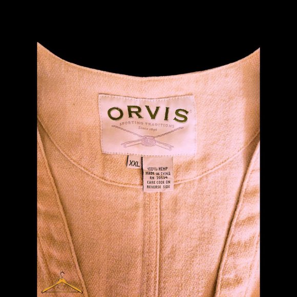 Orvis Vest - XXL, Hemp, Lightweight, Beige - Carefully Loved and Cared Fo - Picture 5 of 5